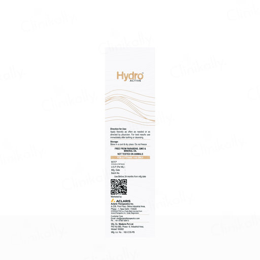 Hydro Active Intense Daily Moisturizing Lotion